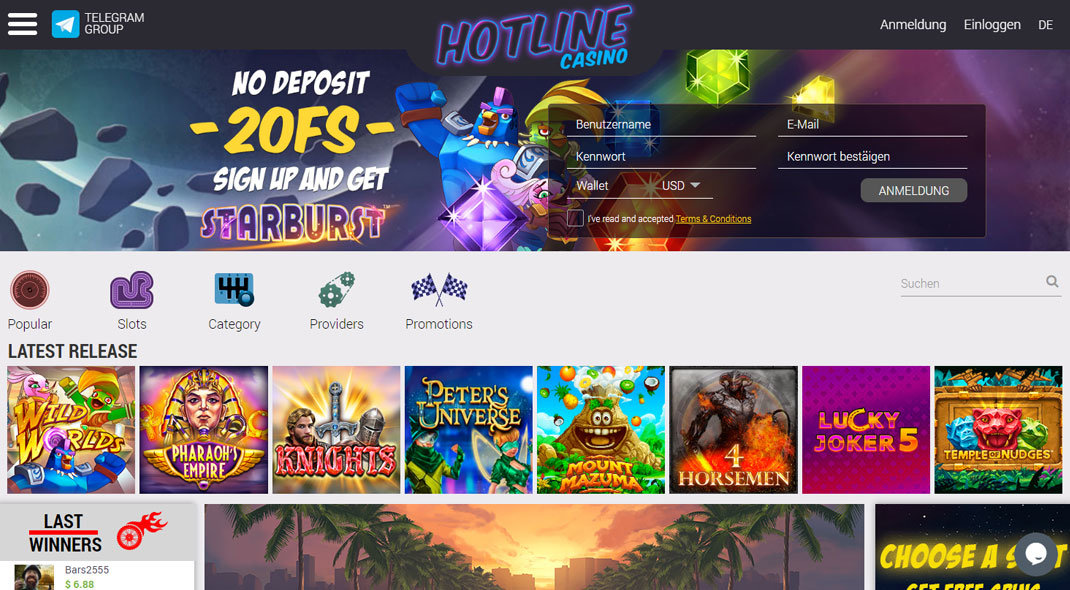 Hotline Casino - Twoje źródło informacji o najlepszych grach hazardowych
